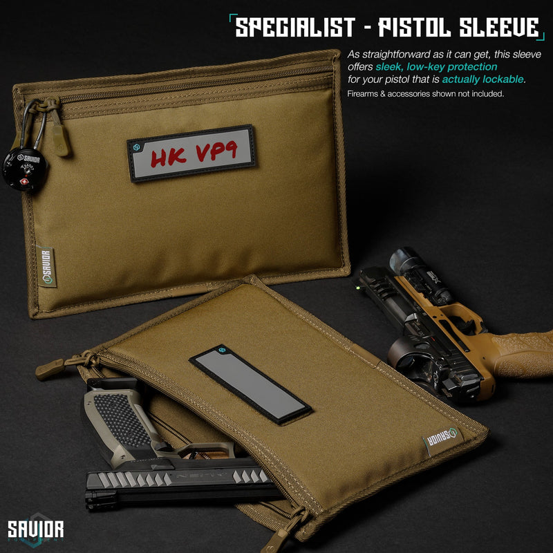 Savior Specialist Pistol Sleeve - 3 Pack