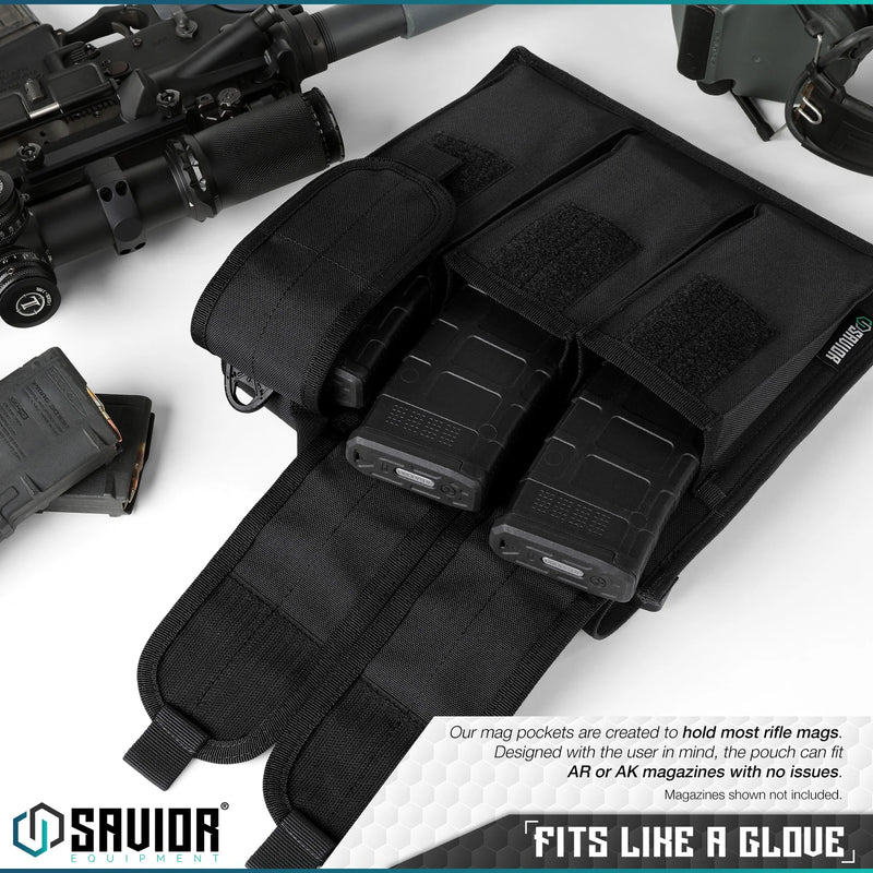 Savior Rifle Magazine Pouch - 6 Mag