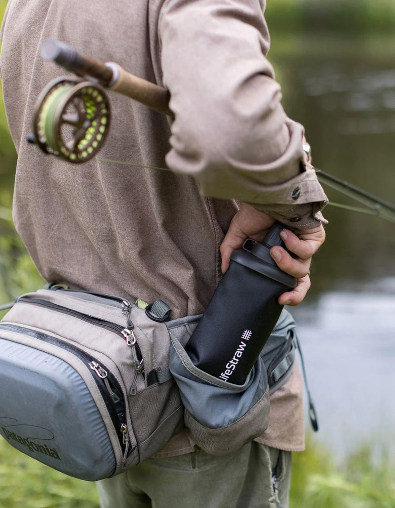 LifeStraw® Peak Collapsible Squeeze 1L Bottle with filter