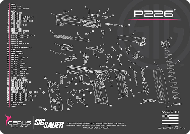 ProMat - Sig Sauer P226 Schematic