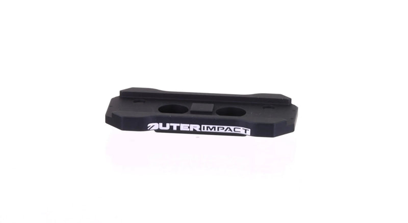 45 Degree Offset Optic Mount - Aimpoint Micro Top Plate - OuterImpact