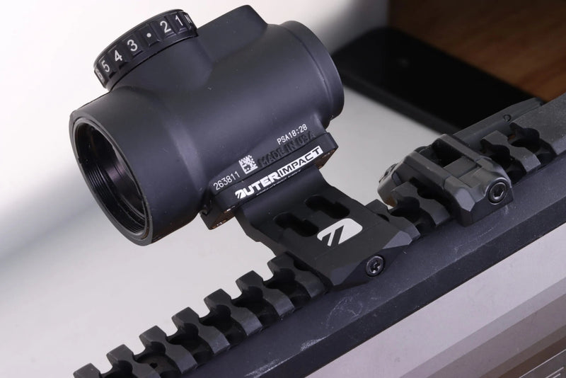 45 Degree Offset Optic Mount - Base Only - OuterImpact