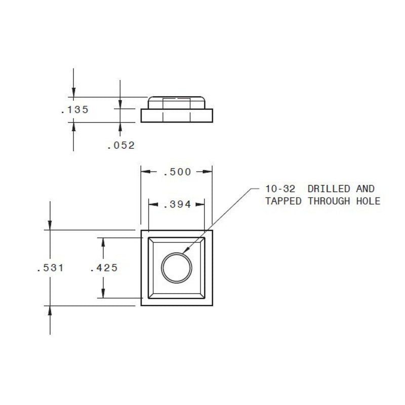 BT28 AFAR/UIT Picatinny Skinne