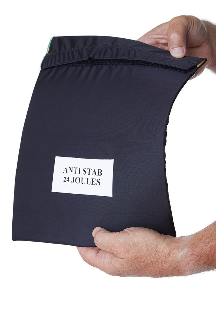 Carrying vest for stab-proof body protection