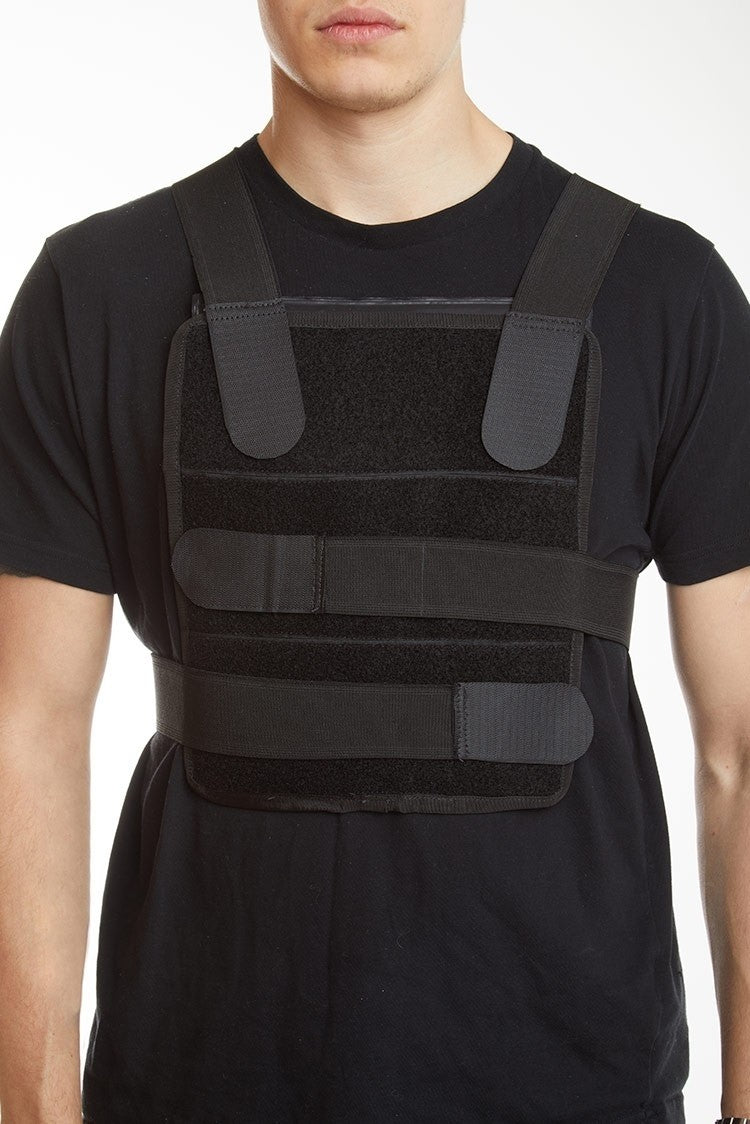 Carrying vest for stab-proof body protection