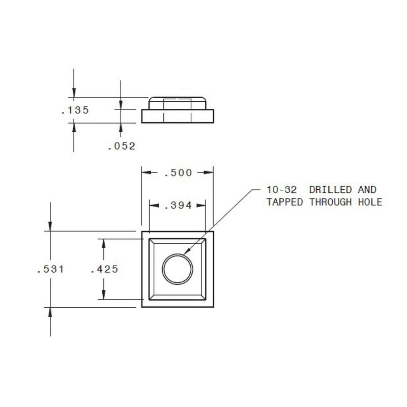 BT28 AFAR/UIT Picatinny Skinne - Atlas