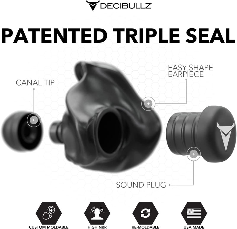 Decibullz Custom Molded Earplugs - Decibullz