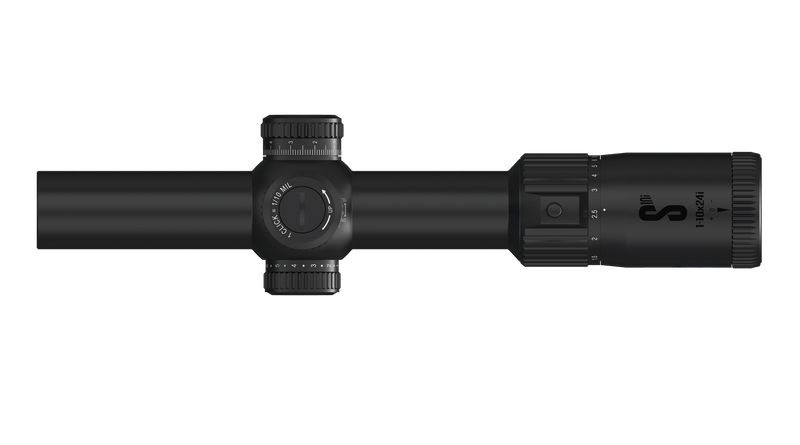 Endura S10i 1 - 10×24, SFP (MRAD), 25m Parallax Distance - Falcon Optical Systems