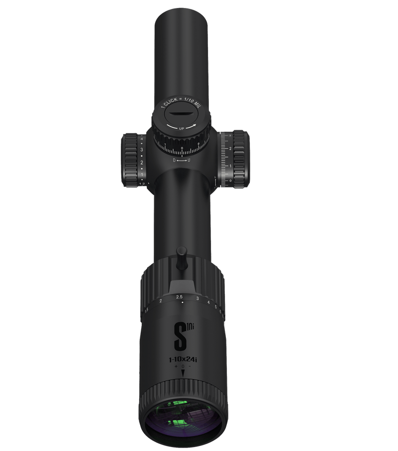 Endura S10i 1 - 10×24, SFP (MRAD), 25m Parallax Distance - Falcon Optical Systems