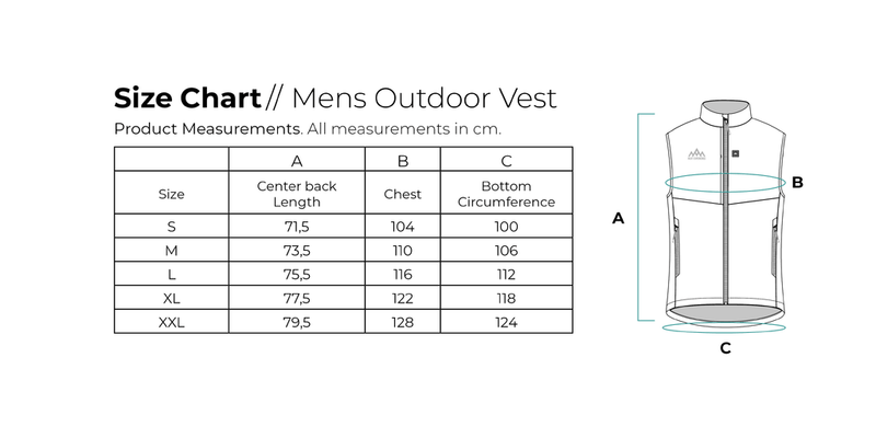 HeatX Heated Outdoor Vest Mens - HeatX