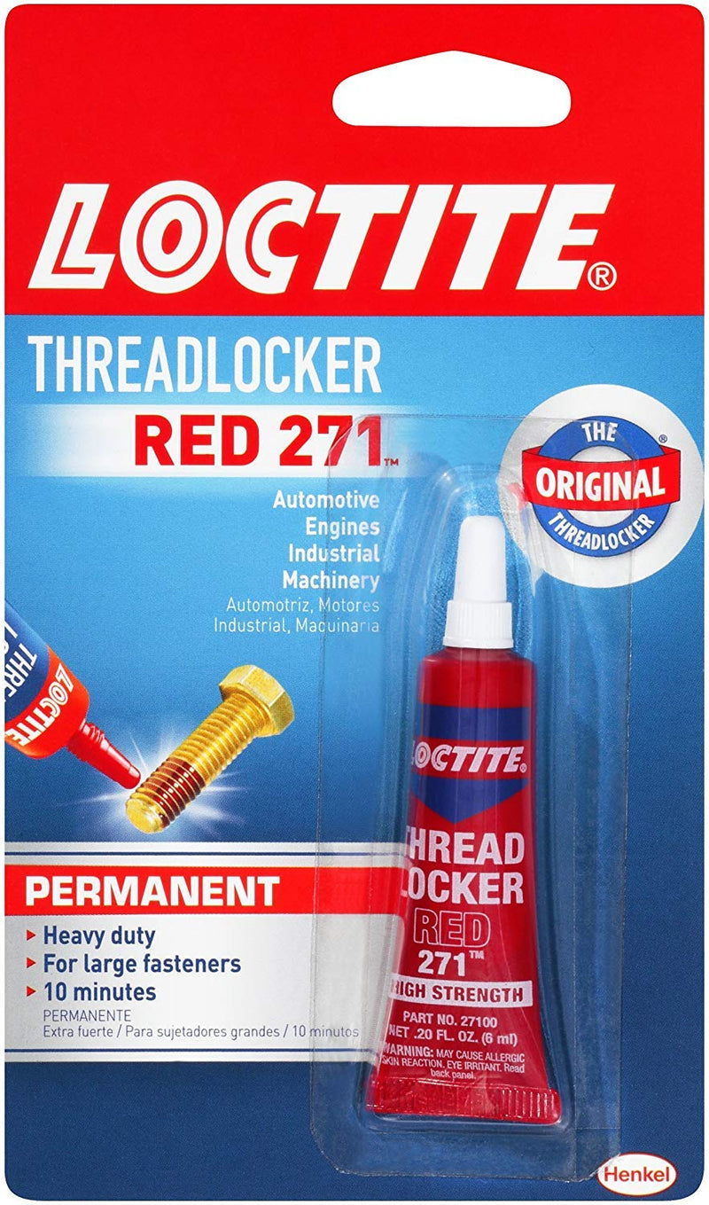 Loctite Heavy Duty Threadlocker, 6ml, Red