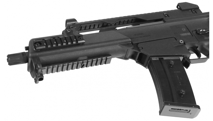 UTG G36 Picatinny Rail Set, 1 long/2 short