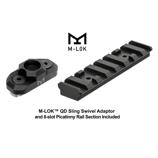 UTG PRO® AR15 Super Slim Drop-In M-LOK® Handguard, Carbine