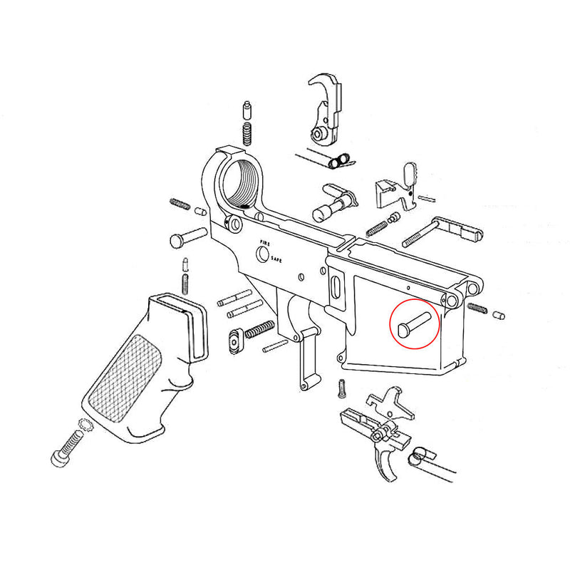 Pivot Pin for AR - 15 - Eemann Tech