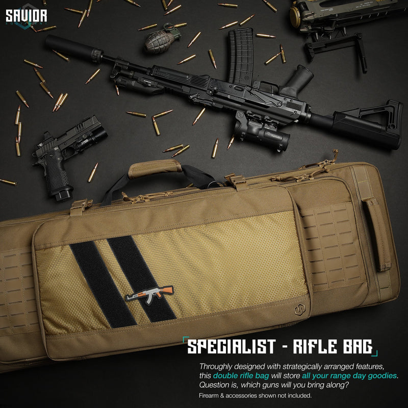 Savior Specialist Double Rifle Case - 36"/42"/46"