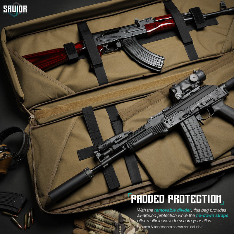 Savior Specialist Double Rifle Case - 36"/42"/46"