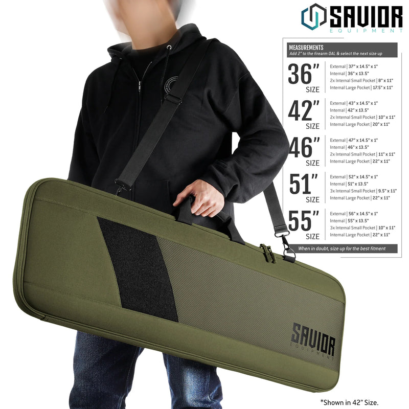 Savior Specialist Single Rifle Case - 36"/42"/46"/51"/55"