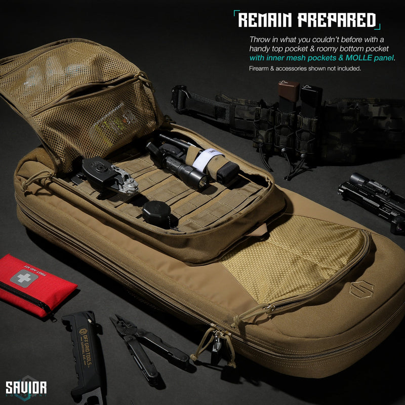 Savior Specialist Covert Single Rifle Case - 30"/34"