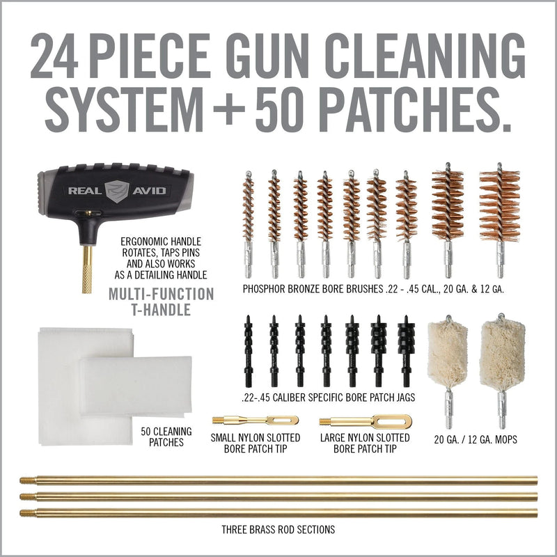 Real Avid Gun Boss® Pro - Universal Gun Cleaning Kit - Real Avid