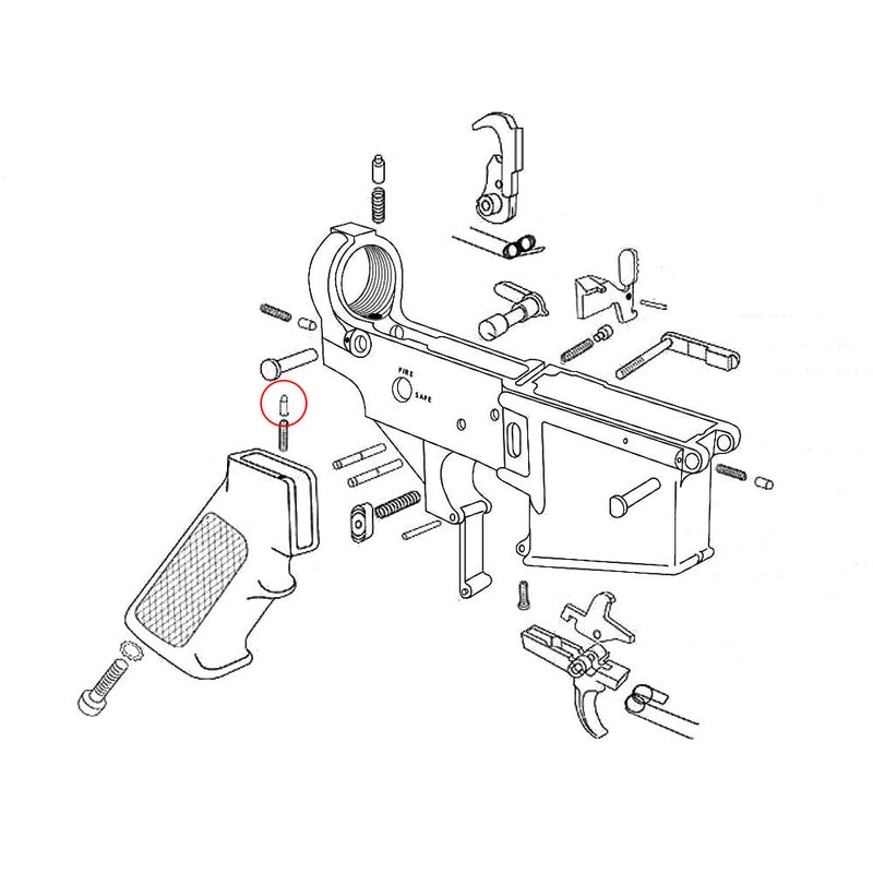 Safety Detent for AR - 15 - Eemann Tech