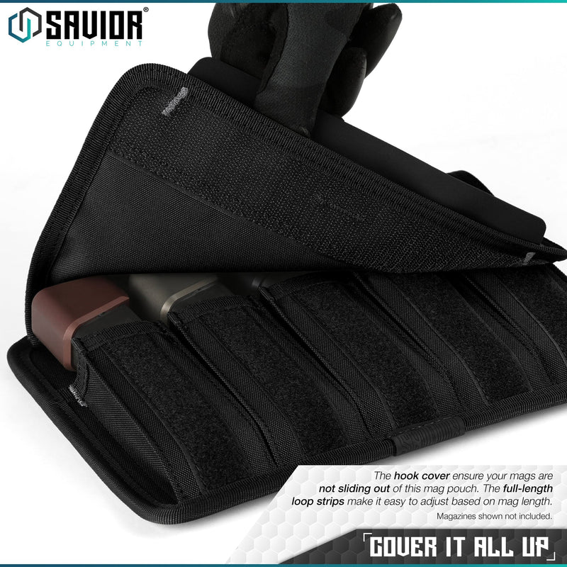 Savior Mag Buddy - Pistol Mag Pouch - 2 Pack - Savior