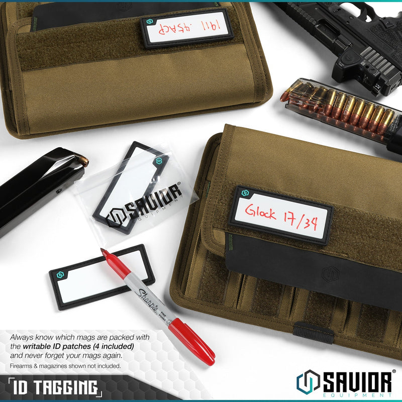 Savior Mag Buddy - Pistol Mag Pouch - 2 Pack - Savior