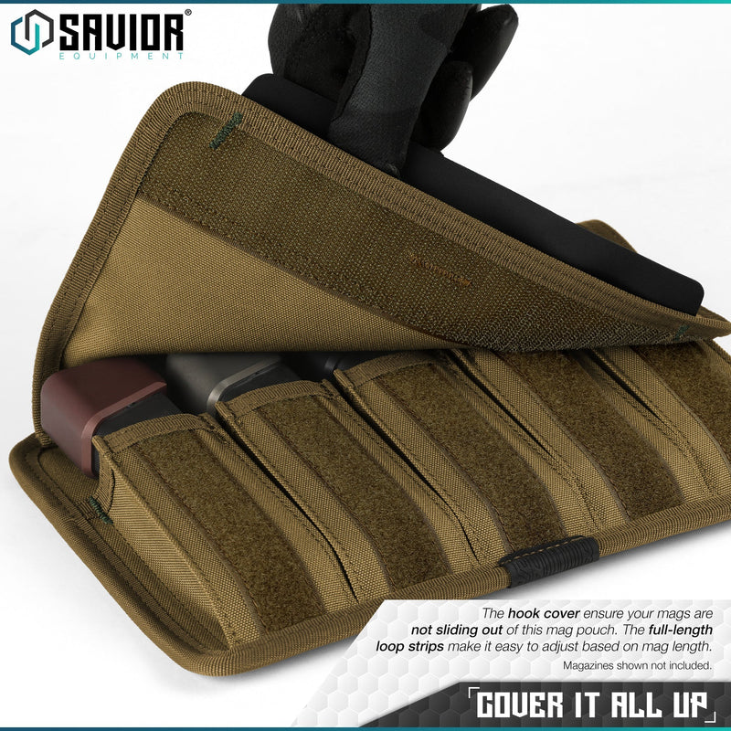 Savior Mag Buddy - Pistol Mag Pouch - 2 Pack - Savior