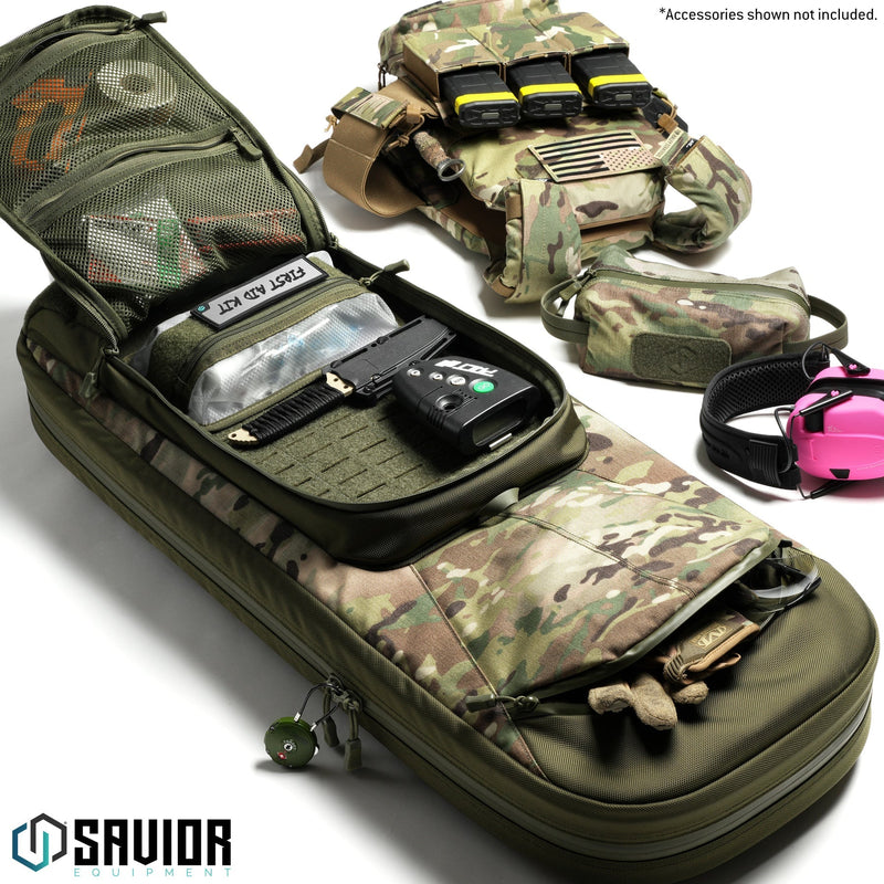 Savior Specialist Covert Single Rifle Case - 30"/34"/38" - Savior