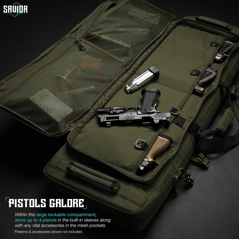 Savior Specialist Double Rifle Case - 36"/42"/46" - Savior