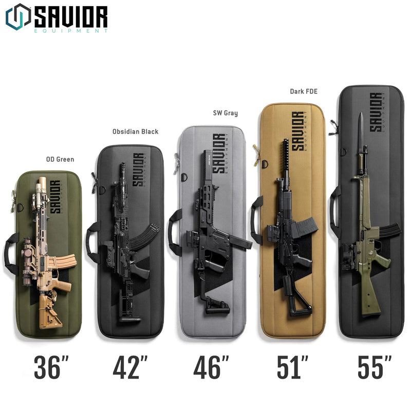 Savior Specialist Single Rifle Case - 36"/42"/46"/51"/55" - Savior