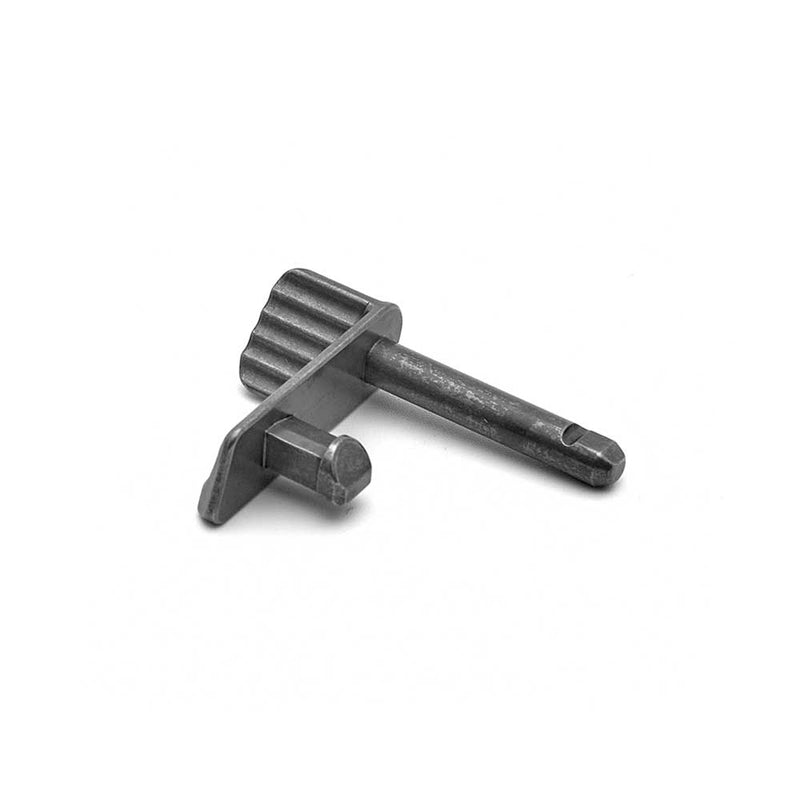 Slide Stop with Thumb Rest for CZ Shadow 2 - Grey - Eemann Tech