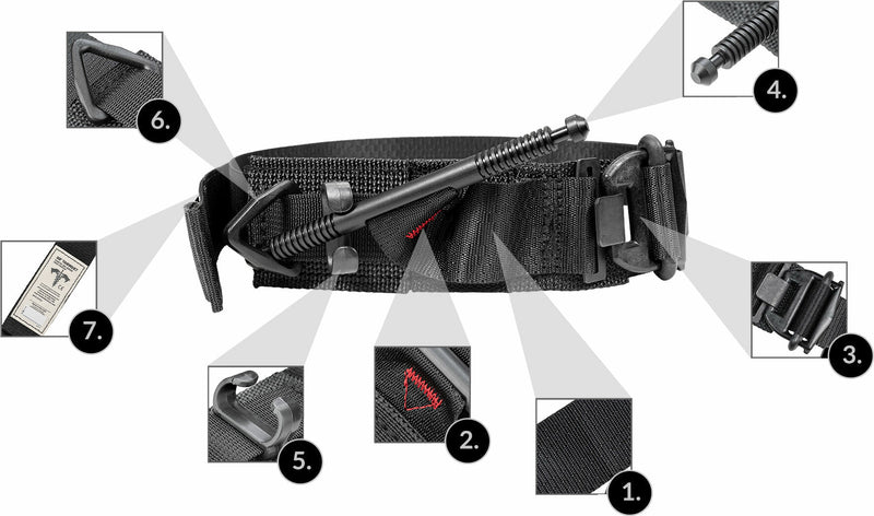 SOF® Tourniquet, Gen 5 - Sort - TacMed