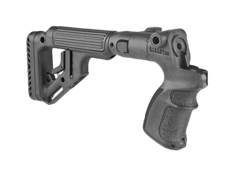 Tactical Folding Stock w/ Cheekpiece - Mossberg 500 - FAB Defense