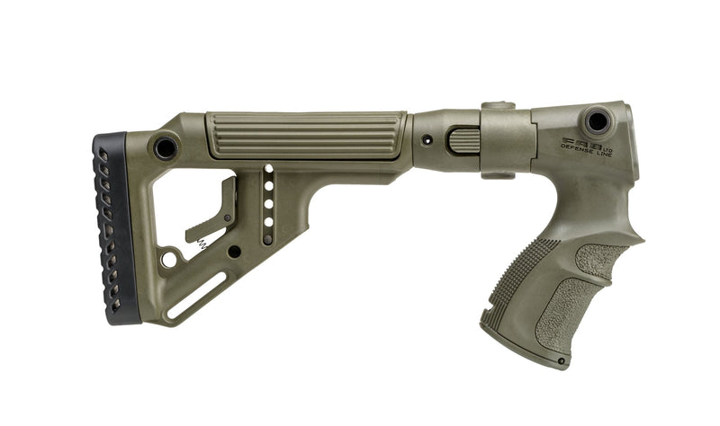 Tactical Folding Stock w/Cheekpiece - Remington 870 - FAB Defense