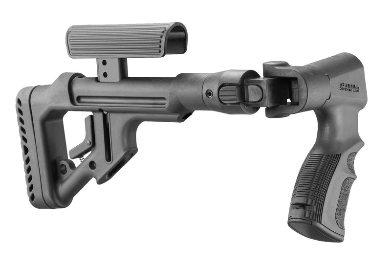 Tactical Folding Stock w/Cheekpiece - Remington 870 - FAB Defense