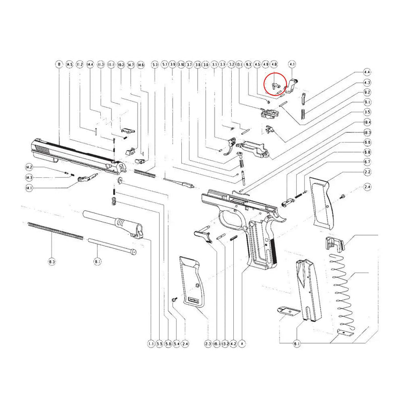 Tanfoglio Disconnector - Tanfoglio