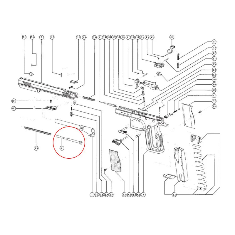 Tanfoglio Guide Rod