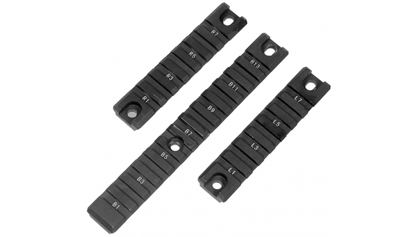 UTG G36 Picatinny Rail Set, 1 long/2 short - Leapers, Inc.