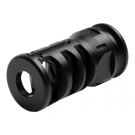 UTG PRO® Stubby Muzzle Brake, 9MM 1/2x28 - Leapers, Inc.