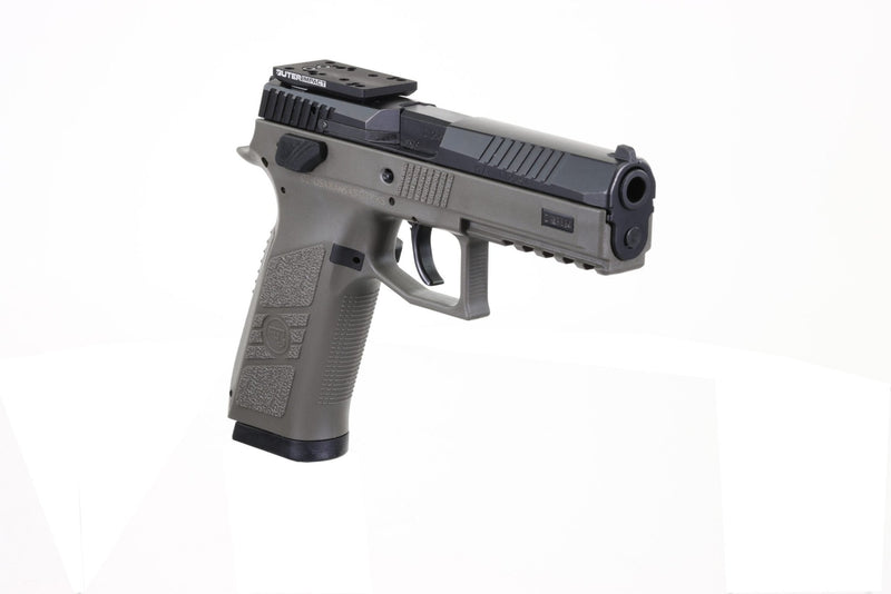 CZ P - 09 Pistol - Modular Red Dot Adapter - OuterImpact