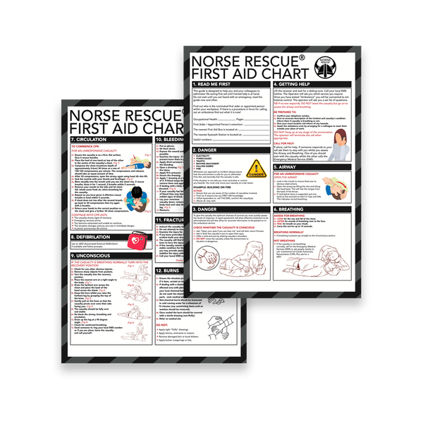 First Aid Chart - Norse Rescue