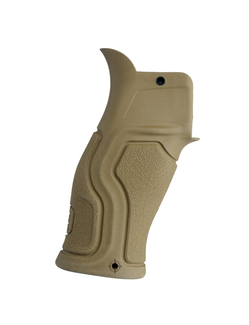 GRADUS Rubberized Reduced Angle Ergonomic Pistol Grip - FAB Defense