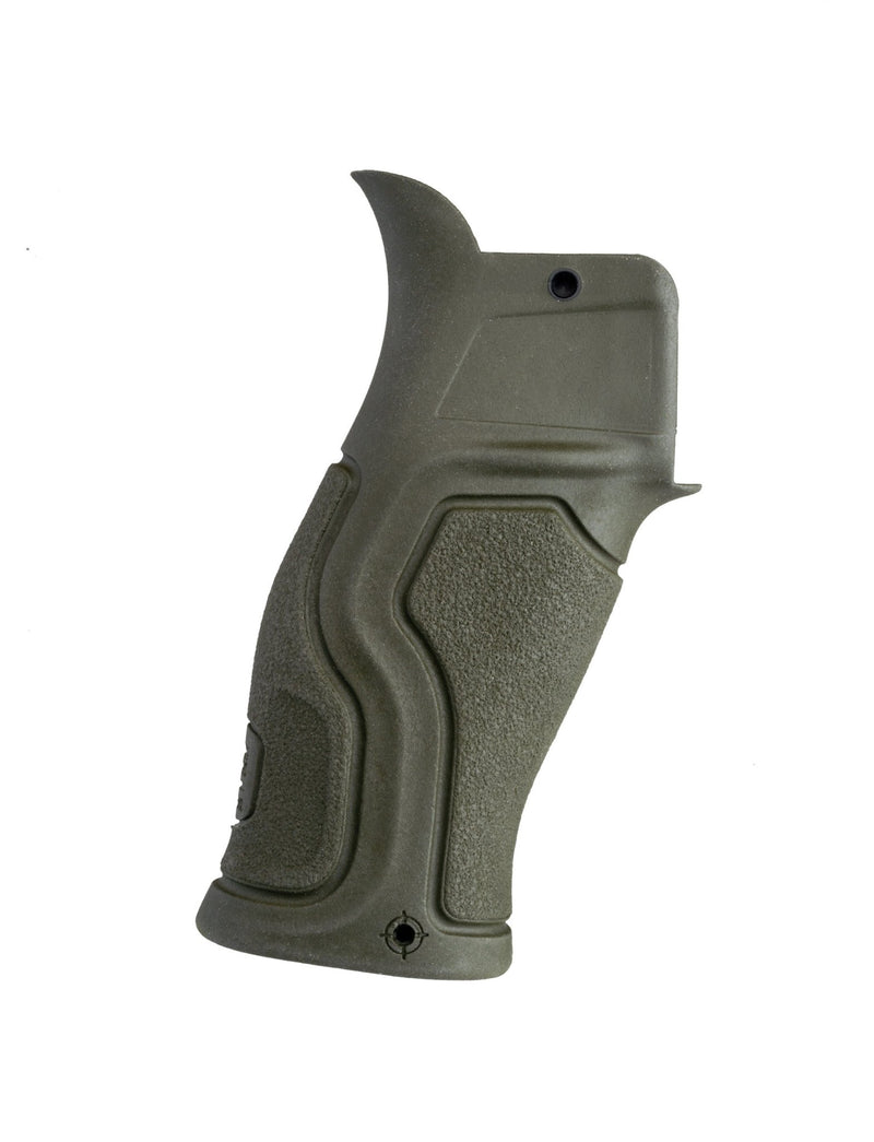 GRADUS Rubberized Reduced Angle Ergonomic Pistol Grip - FAB Defense