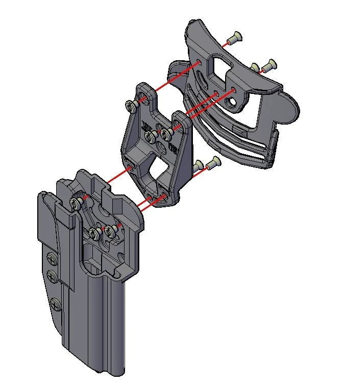 International™ Hylster Glock 17/22/31 Gen 1, 2, 3, 4 - Comp - tac