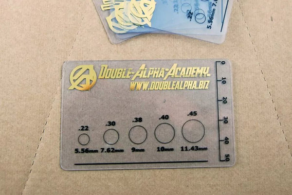 IPSC Scoring Overlay Gauge - Double Alpha Academy