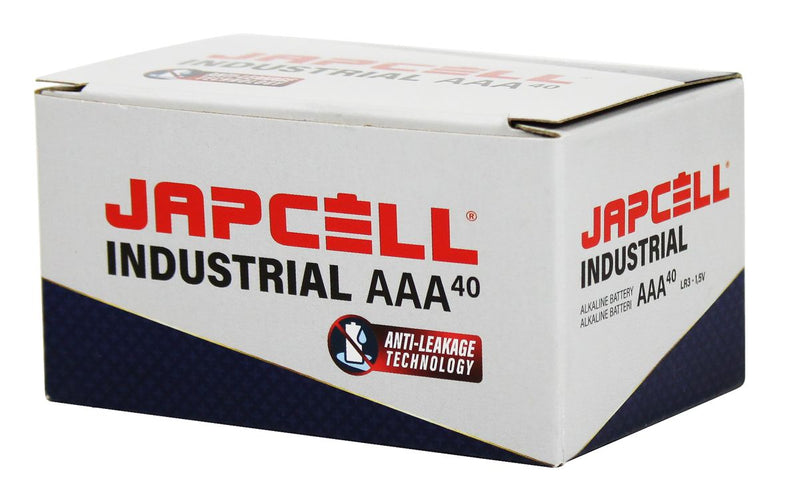 Japcell AAA / LR03 Industrial - 40 stk. pakning