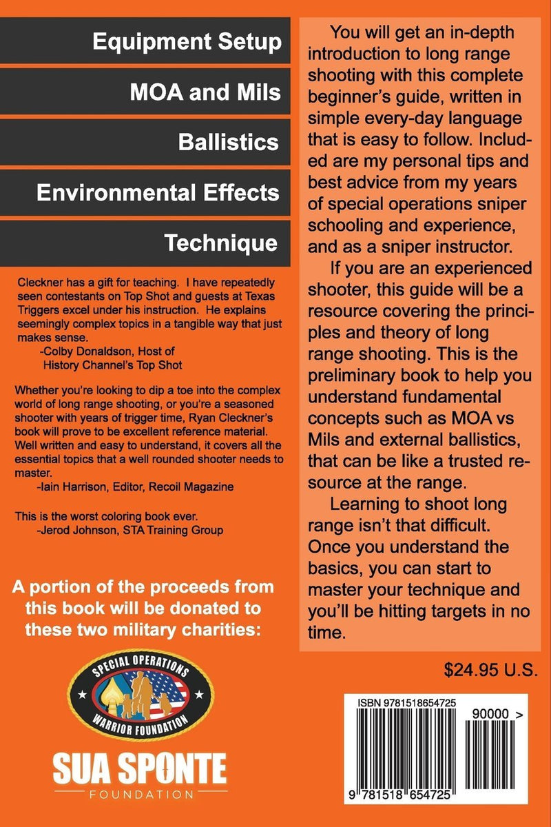 Long Range Shooting Handbook, av Ryan M Cleckner - TactX