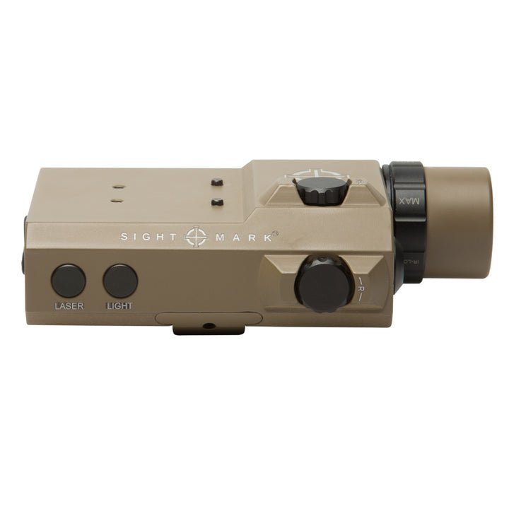 LoPro Combo Flashlight (Visible/IR) and Green Laser Sight - Sightmark