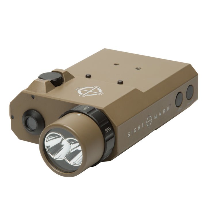 LoPro Combo Flashlight (Visible/IR) and Green Laser Sight - Sightmark