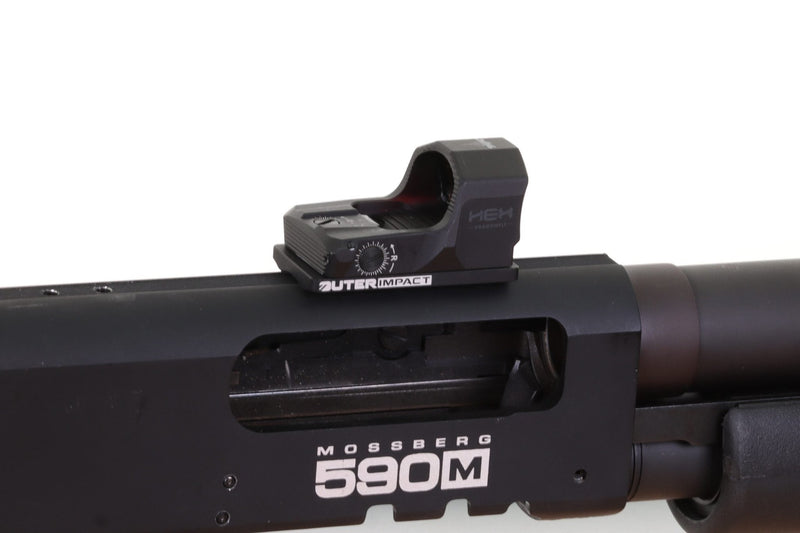 Mossberg 500 Shotgun - Modular Red Dot Adapter - OuterImpact